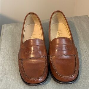 Cole Haan Women’s Brown Leather Penny Loafers Size 6.5
